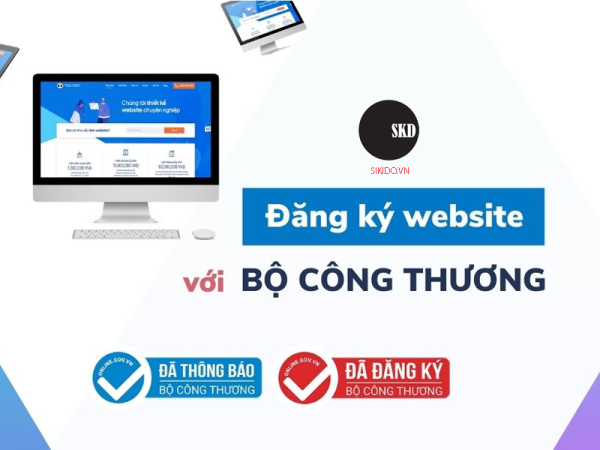 Hướng dẫn thông báo và đăng ký website với Bộ Công Thương