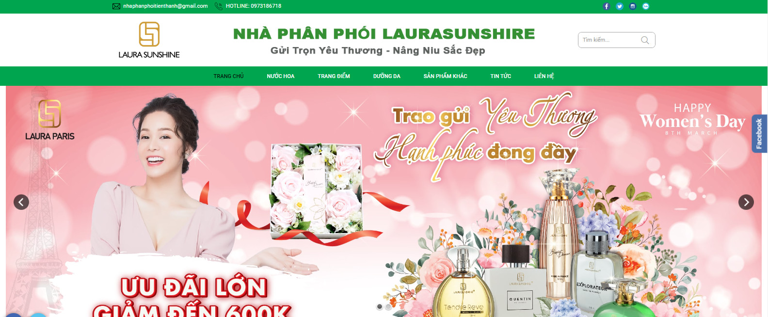 THIẾT KẾ WEBSITE MỸ PHẨM QUẬN BÌNH THẠNH Ở ĐÂU RẺ VÀ UY TÍN?