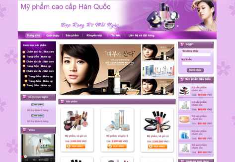 Ghi điểm nhờ thiết kế website đơn giản