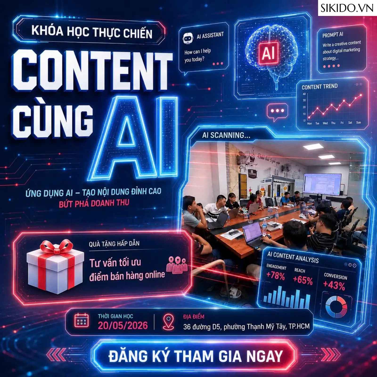 khoá học content