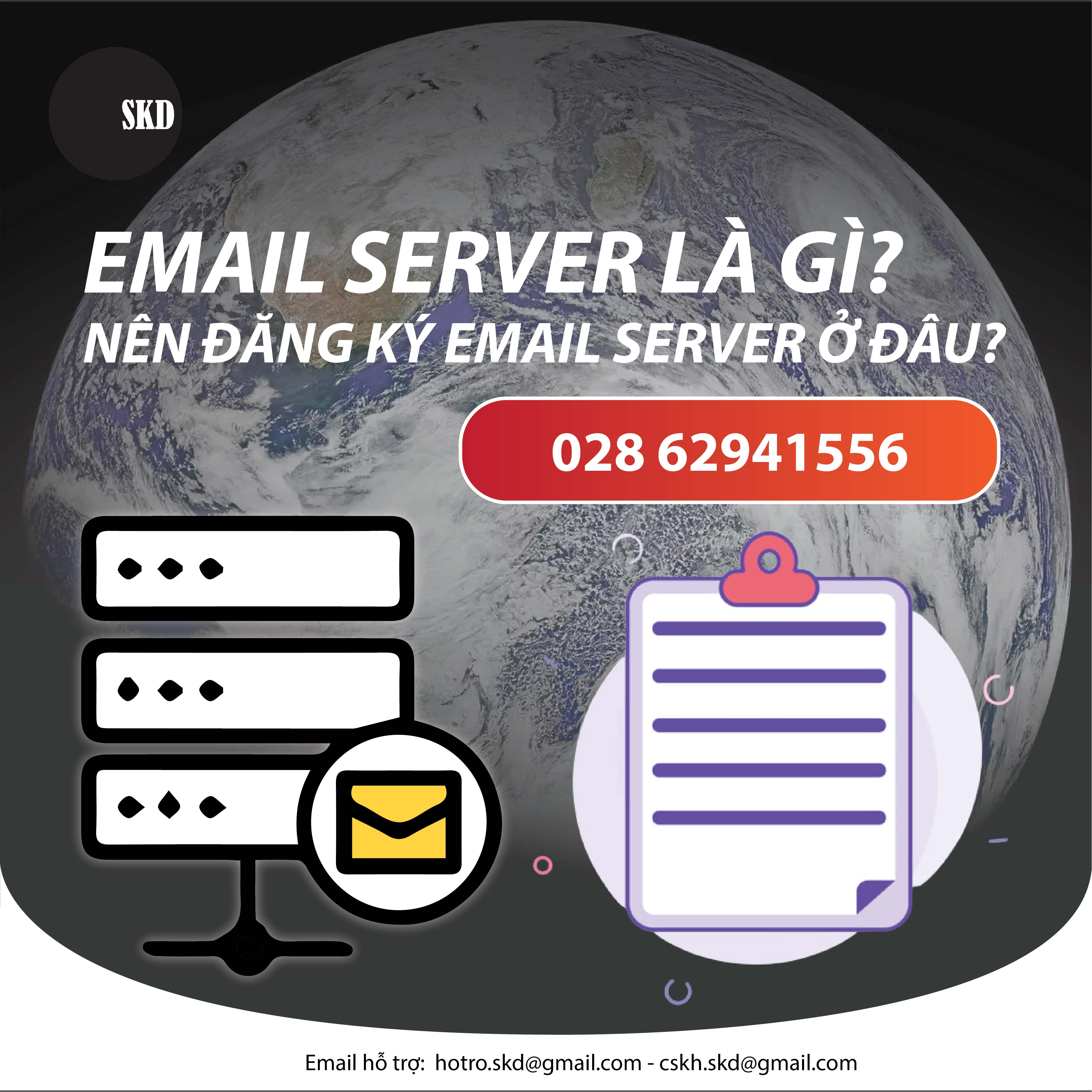 EMAIL SERVER LÀ GÌ? NÊN ĐĂNG KÝ EMAIL SERVER Ở ĐÂU? 