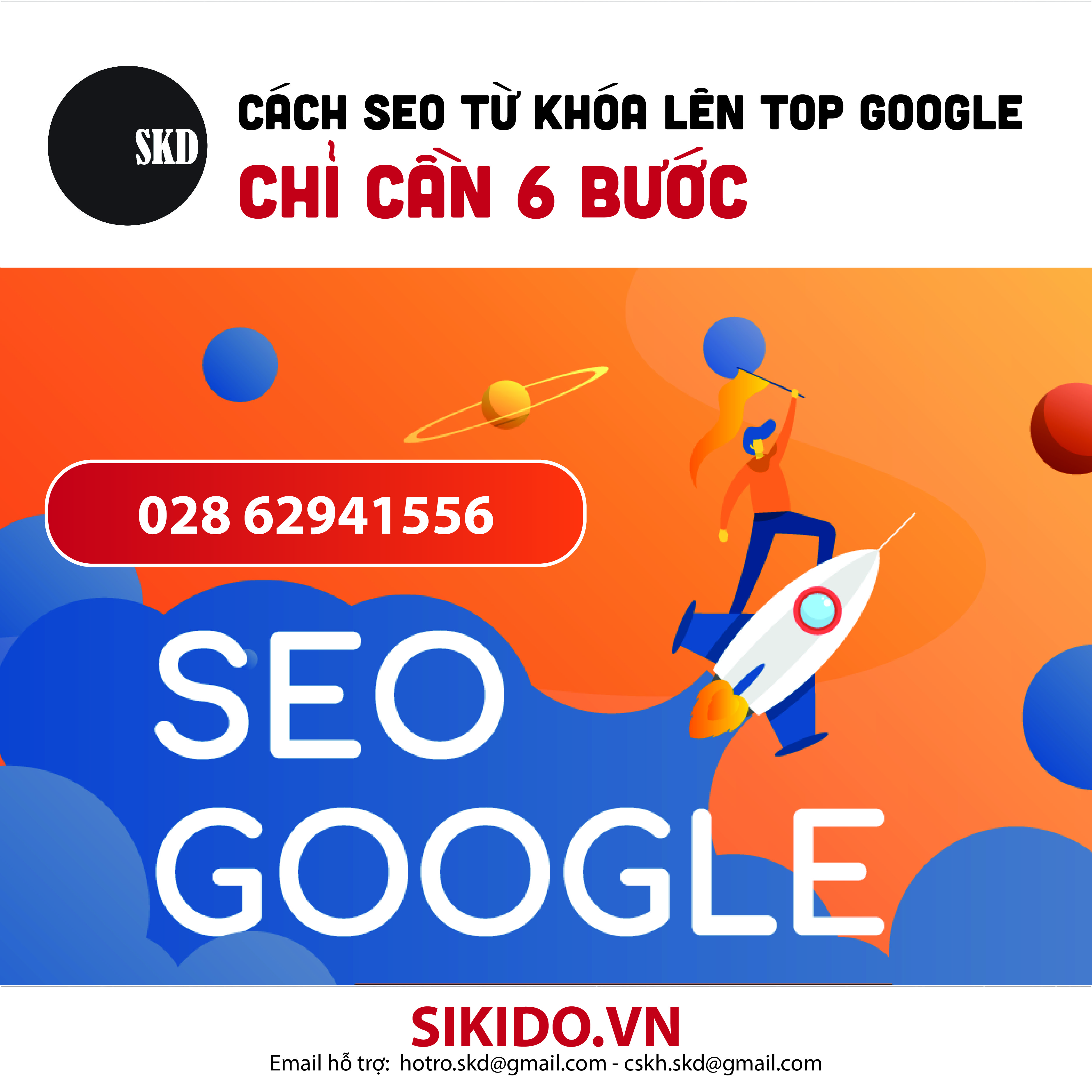 CÁCH SEO TỪ KHÓA LÊN TOP GOOGLE CHỈ CẦN 6 BƯỚC