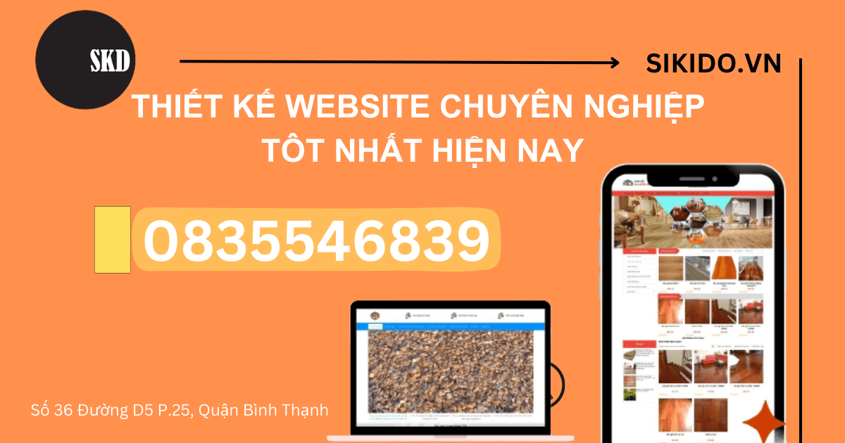 SIKIDO - DỊCH VỤ THIẾT KẾ WEBSITE CHUYÊN NGHIỆP TỐT NHẤT HIỆN NAY