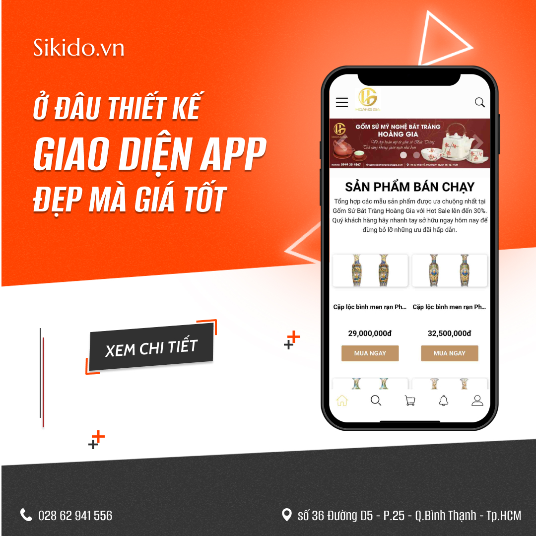 Ở ĐÂU THIẾT KẾ GIAO DIỆN APP ĐẸP MÀ GIÁ TỐT