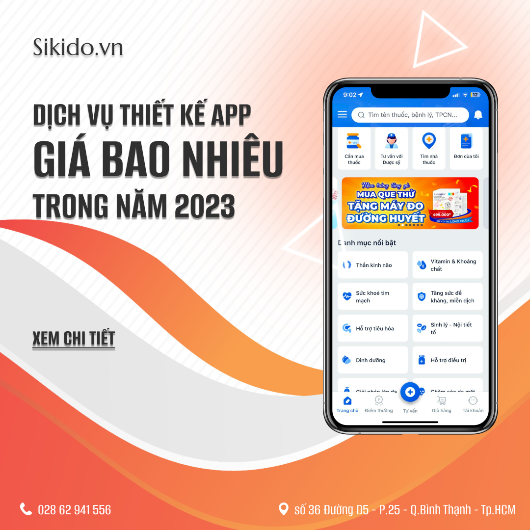 DỊCH VỤ THIẾT KẾ APP GIÁ BAO NHIÊU TRONG NĂM 2023?