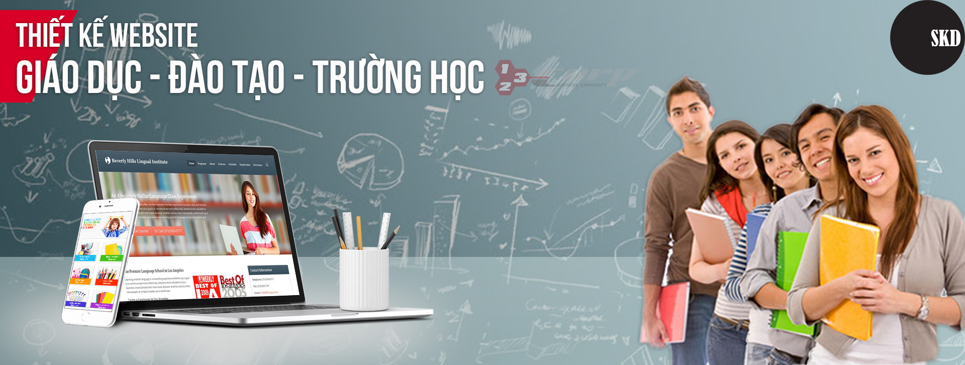 Tại sao cần thiết kế website giáo dục, trường học 