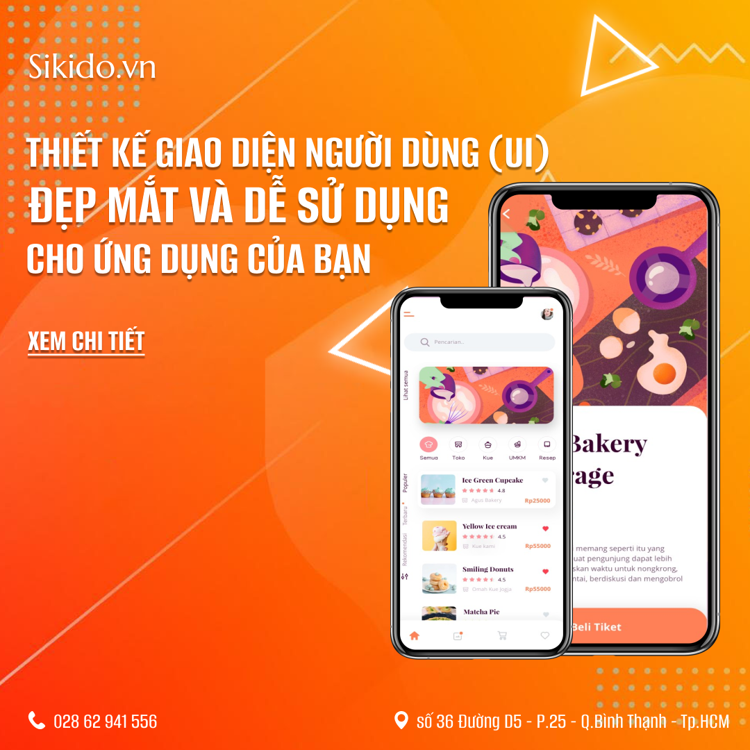 THIẾT KẾ GIAO DIỆN NGƯỜI DÙNG (UI) ĐẸP MẮT VÀ DỄ SỬ DỤNG CHO ỨNG DỤNG CỦA BẠN