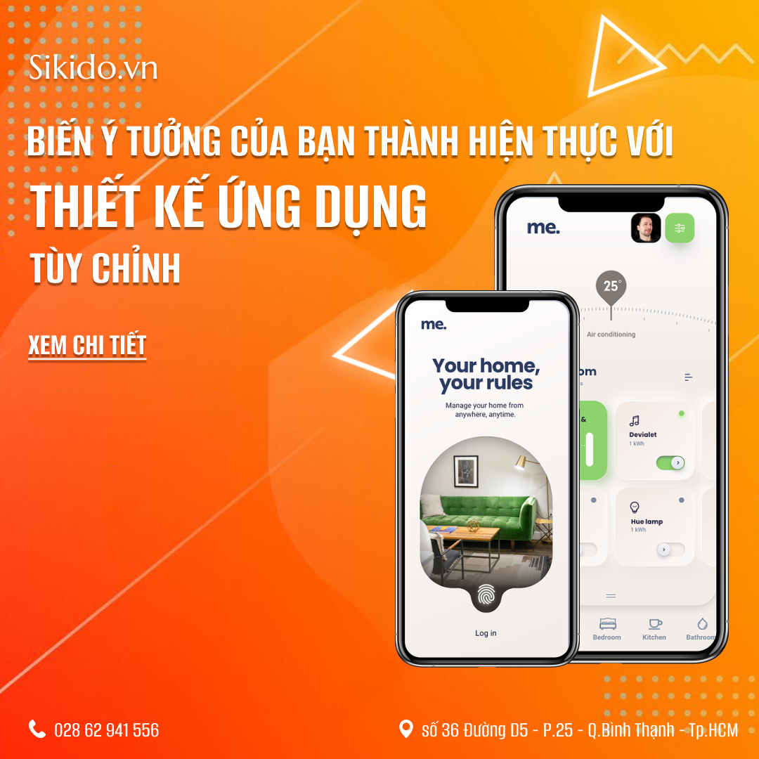 Biến ý tưởng của bạn thành hiện thực với thiết kế ứng dụng tùy chỉnh