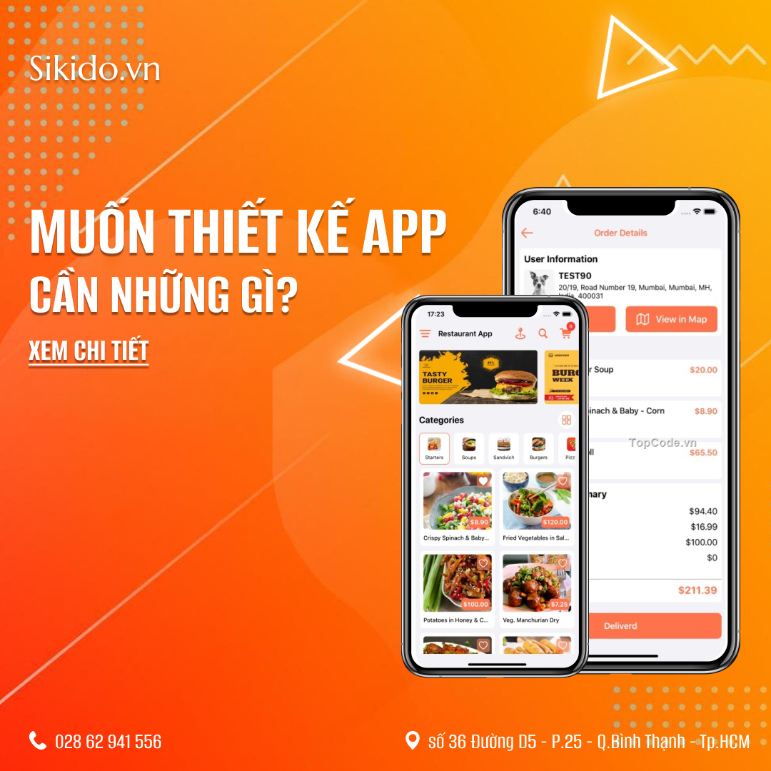 MUỐN THIẾT KẾ APP CẦN NHỮNG GÌ?