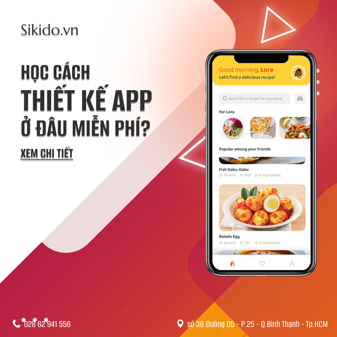 HỌC CÁCH THIẾT KẾ APP Ở ĐÂU MIỄN PHÍ?