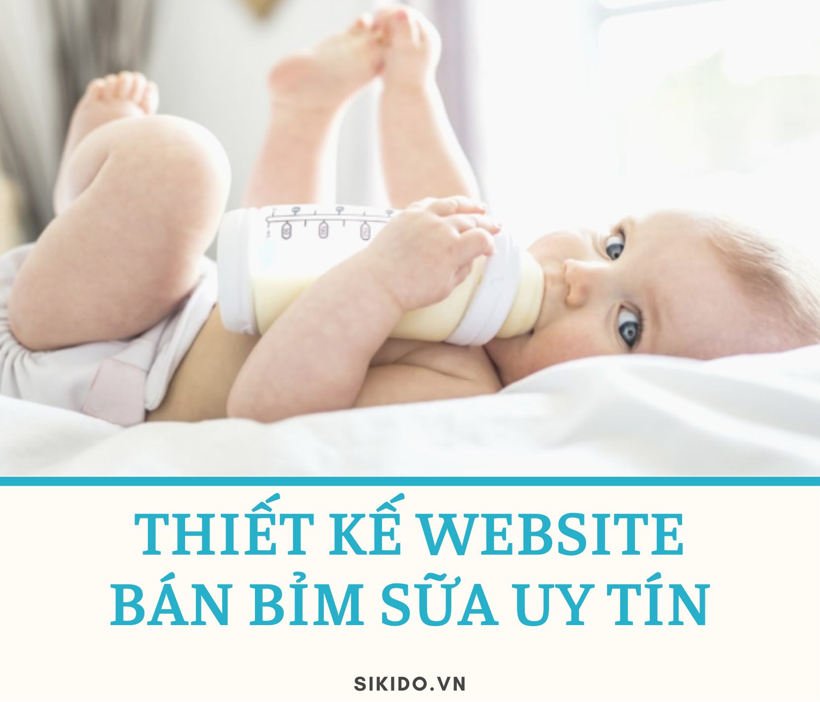 Thiết kế website bán bỉm sữa hiện đại, uy tín, chuẩn SEO dễ lên Top