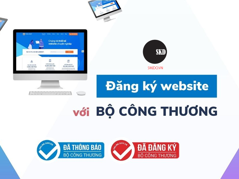 Hướng dẫn thông báo và đăng ký website với Bộ Công Thương 