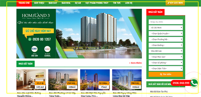 lien he thiet ke website bat dong san gia re